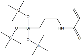 Structure of 3-Acrylamidopropyltris(Trimethylsiloxy)Silane