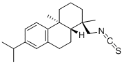 Structure of DEHYDROABIETYL ISOTHIOCYANATE