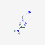 Structure of 2-(4-aminopyrazol-1-yl)acetonitrile