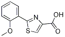 Structure of 4-Thiazolecarboxylic acid, 2-(2-Methoxyphenyl)-
