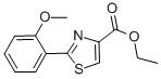 Structure of 2-(2-METHOXY-PHENYL)-THIAZOLE-4-CARBOXYLIC ACID ETHYL ESTER