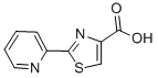 Structure of 2-pyridin-2-yl-1,3-thiazole-4-carboxylic acid
