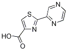 Structure of 2-pyrazin-2-yl-1,3-thiazole-4-carboxylic acid(SALTDATA: FREE)