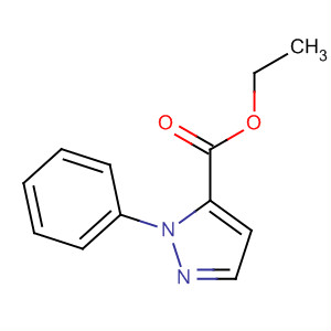 1H-Pyrazole-5-carboxylic acid, 1-phenyl-, ethyl ester结构式