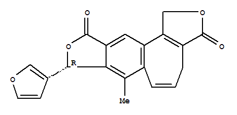Structure of Isosalvipuberulin