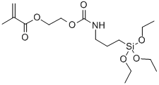 Structure of o-(Methacryloxyethyl)-N-(triethoxysilylpropyl)urethane