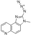 2-AZIDO-3-METHYLIMIDAZO[4,5-F]QUINOLINE结构式