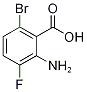 Structure of 2-aMino-6-broMo-3-fluorobenzoic acid