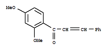 Structure of 2',4'-Dimethoxychalcone