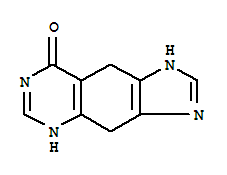 Structure of 8H-Imidazo[4,5-g]quinazolin-8-one,3,4,7,9-tetrahydro-
