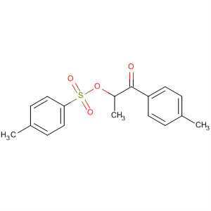 1-(4 - 甲基苯基)-2-(4 - 甲基苯磺酰氧基) 乙 - 1 - 酮结构式