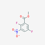Structure of Methyl 2,5-difluoro-3-nitrobenzoate