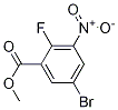 Structure of Methyl 5-bromo-2-fluoro-3-nitrobenzoate