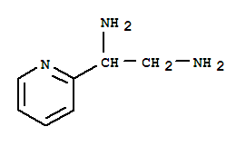 Structure of 1,2-Ethanediamine,1-(2-pyridinyl)-