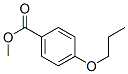 Structure of METHYL 4-N-PROPYLOXYBENZOATE