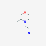 Structure of 3-Methyl-4-morpholineethanamine