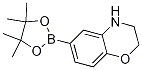 Structure of 2H-1,4-Benzoxazine, 3,4-dihydro-6-(4,4,5,5-tetramethyl-1,3,2-dioxaborolan-2-yl)-