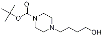Structure of tert-butyl 4-(4-hydroxybutyl)piperazine-1-carboxylate