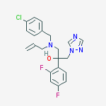 Structure of CytochroMe P450 14a-deMethylase inhibitor 1g