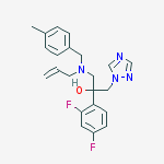 Structure of CytochroMe P450 14a-deMethylase inhibitor 1k