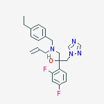 CytochroMe P450 14a-deMethylase inhibitor 1M结构式