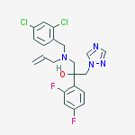 Structure of CytochroMe P450 14a-deMethylase inhibitor 1n
