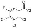 Structure of 2,3,4-TRICHLORO-5-FLUOROBENZOIC CHLORIDE