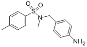 N-(4-氨基苄基)-N,4-二甲苯磺酰胺结构式