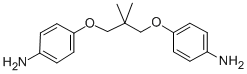 Structure of NEOPENTYL GLYCOL BIS(4-AMINOPHENYL) ETHER