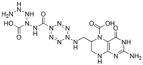5-deaza-5,6,7,8-tetrahydrofolic acid结构式