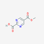 Structure of DIMETHYL PYRIMIDINE-2,5-DICARBOXYLATE