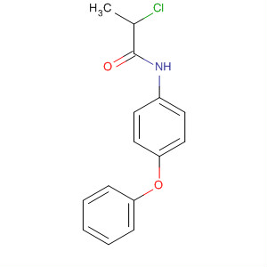 Propanamide, 2-chloro-N-(4-phenoxyphenyl)-结构式