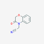 Structure of 4-(CYANOMETHYL)-2H-1,4-BENZOXAZIN-3(4H)-ONE