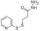 Structure of S-(2-thiopyridyl)mercaptopropionohydrazide