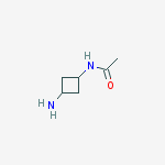 N-(3-aminocyclobutyl)acetamide结构式