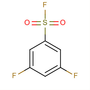 Structure of Benzenesulfonyl fluoride, 3,5-difluoro-