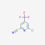 Structure of 6-Chloro-4-(trifluoromethyl)picolinonitrile