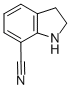 Structure of 1H-Indole-7-carbonitrile, 2,3-dihydro-