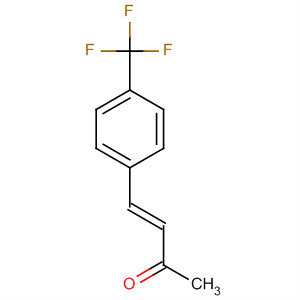 Structure of 3-Buten-2-one, 4-[4-(trifluoromethyl)phenyl]-, (3E)-
