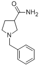 Structure of 1-BENZYL-PYRROLIDINE-3-CARBOXYLIC ACID AMIDE