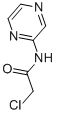 2-氯-N-吡嗪-2-基-乙酰胺结构式