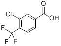Structure of 3-CHLORO-4-TRIFLUOROMETHYL-BENZOIC ACID