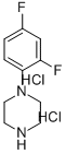 1-(2,4-DIFLUOROPHENYL)PIPERAZINE DIHYDROCHLORIDE结构式