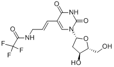 Structure of 5-[3-(TRIFLUOROACETAMIDO)-E-1-PROPENYL]-2-DEOXYURIDINE