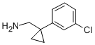Structure of C-[1-(3-CHLORO-PHENYL)-CYCLOPROPYL]-METHYLAMINE