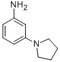 Structure of 3-Pyrrolidin-1-ylaniline