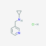 Structure of N-(pyridin-3-ylMethyl)cyclopropanaMine hydrochloride