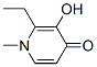 Structure of 1-methyl-2-ethyl-3-hydroxypyridin-4-one