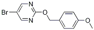 Structure of 5-bromo-2-[(4-methoxyphenyl)methoxy]pyrimidine