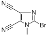 Structure of 2-BROMO-1-METHYL-1H-IMIDAZOLE-4,5-DICARBONITRILE